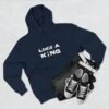 Chess King Three-Panel Fleece Hoodie - Like A King Hoodie for the Chess Mover in You