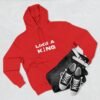 Chess King Three-Panel Fleece Hoodie - Like A King Hoodie for the Chess Mover in You