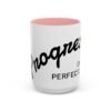 16648006454009325472_2048-1.jpeg Accent Coffee Mug — Progress Over Perfection Motivational Ceramic Mug