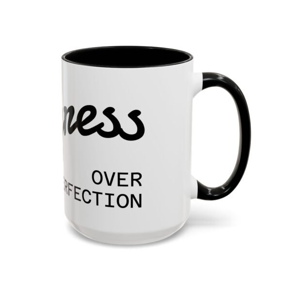 6883837166365200681_2048-1.jpeg Accent Coffee Mug — Progress Over Perfection Motivational Ceramic Mug