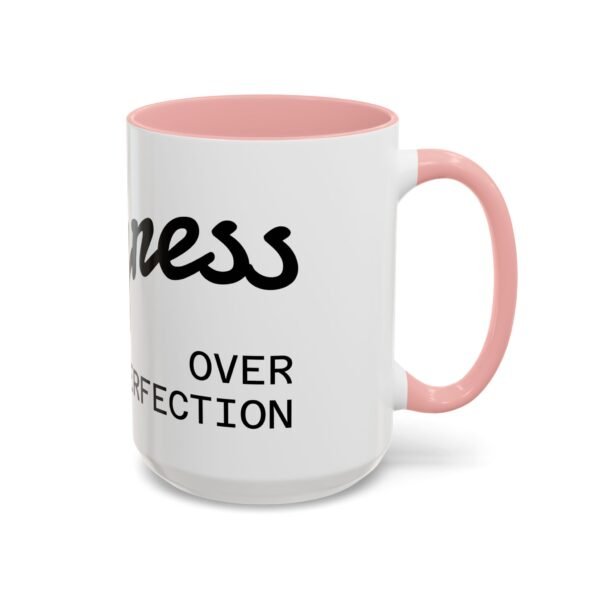 8489880406191723136_2048-1.jpeg Accent Coffee Mug — Progress Over Perfection Motivational Ceramic Mug