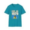 1979 Retro Established T-Shirt  Saint Lucian Independence— EST. IN 1979 Vintage Badge Tee