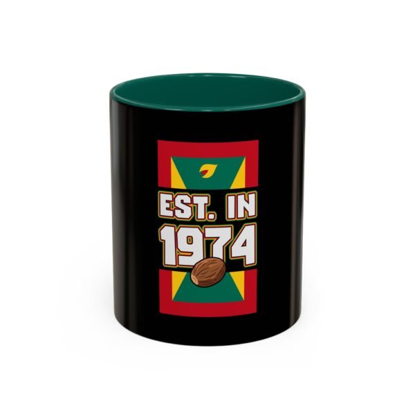 12153993016979997422_2048.jpeg 1974 Established Coffee Mug — Retro Grenadian Flag Design (11oz, 15oz)