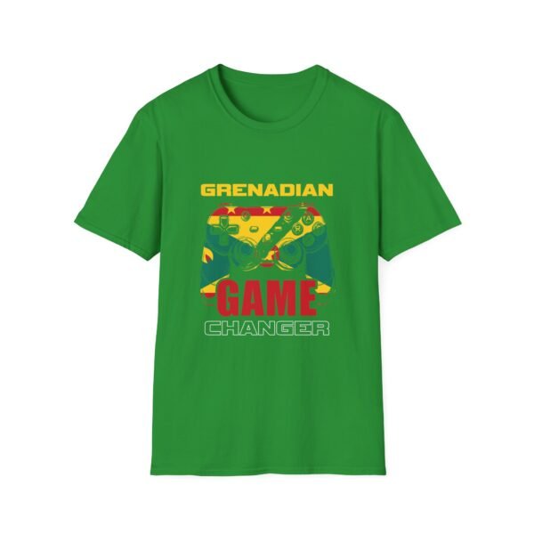 13537530925971695433_2048.jpeg Grenadian Game Controller T-Shirt — Retro Flag Gamer Tee