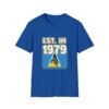 1979 Retro Established T-Shirt  Saint Lucian Independence— EST. IN 1979 Vintage Badge Tee
