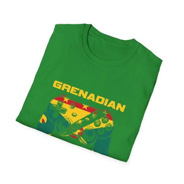 16831955761875732650_2048.jpeg Grenadian Game Controller T-Shirt — Retro Flag Gamer Tee
