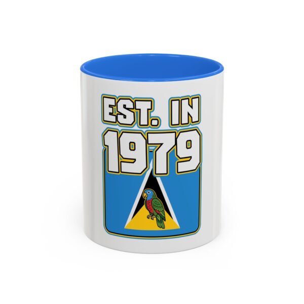 18280461337827754814_2048-1.jpeg Saint Lucian Established in 1979 Mug
