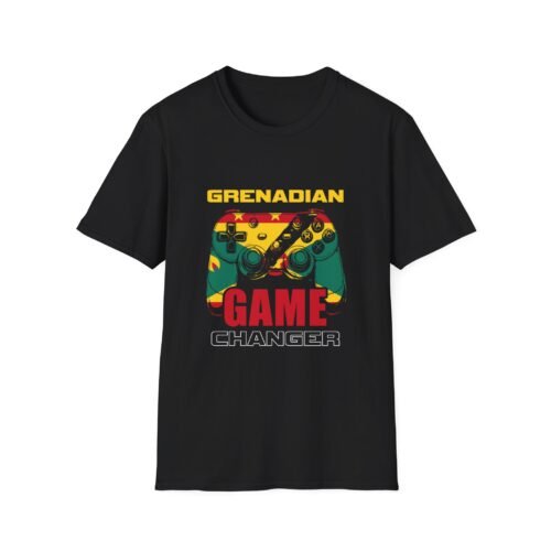 Grenadian Game Controller T-Shirt — Retro Flag Gamer Tee