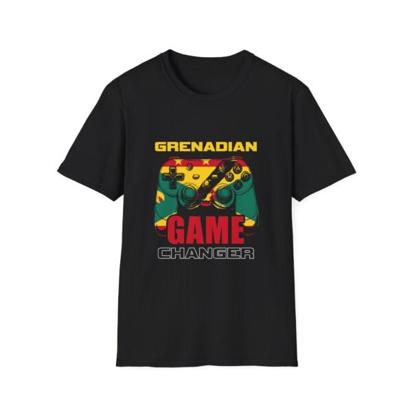 2542574521076196136_2048.jpeg Grenadian Game Controller T-Shirt — Retro Flag Gamer Tee