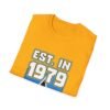 1979 Retro Established T-Shirt  Saint Lucian Independence— EST. IN 1979 Vintage Badge Tee
