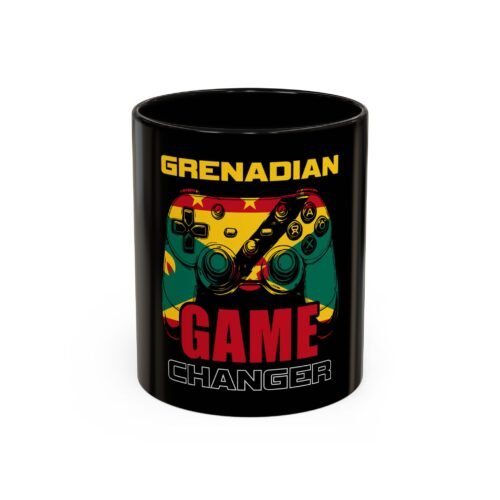 Grenadian Game Changer Mug – Gaming Controller with Grenada Flag (11oz & 15oz)