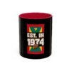 4254265947699263084_2048.jpeg 1974 Established Coffee Mug — Retro Grenadian Flag Design (11oz, 15oz)