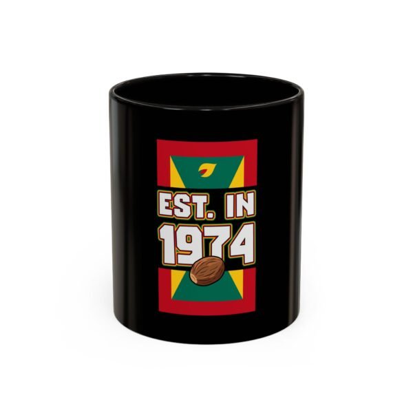 4775901755809720534_2048.jpeg 1974 Established Coffee Mug — Retro Grenadian Flag Design (11oz, 15oz)