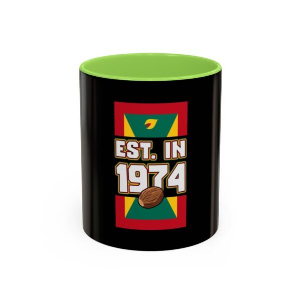 5788573477294395871_2048.jpeg 1974 Established Coffee Mug — Retro Grenadian Flag Design (11oz, 15oz)