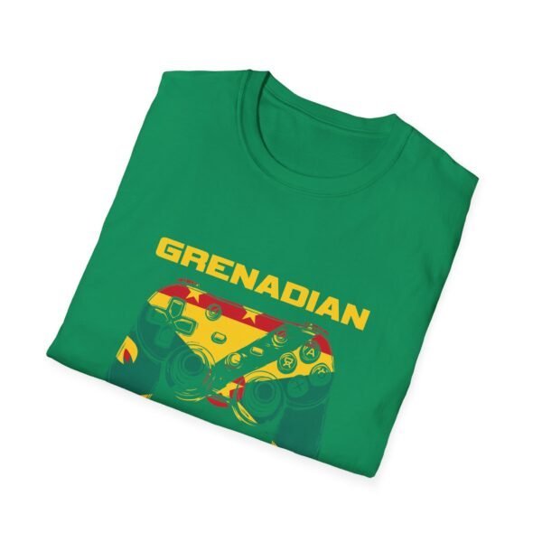 9213651185151011999_2048.jpeg Grenadian Game Controller T-Shirt — Retro Flag Gamer Tee