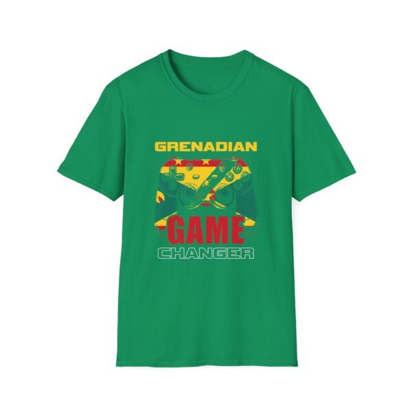 9327172188113839372_2048.jpeg Grenadian Game Controller T-Shirt — Retro Flag Gamer Tee
