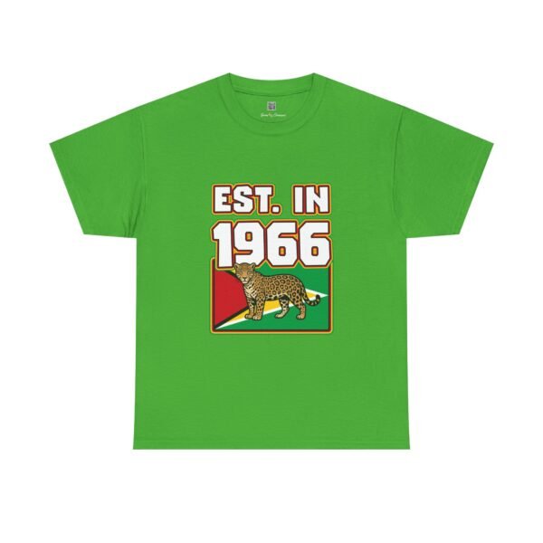 "EST. IN 1966" Vintage Leopard Graphic Tee (Retro Heritage Pride)