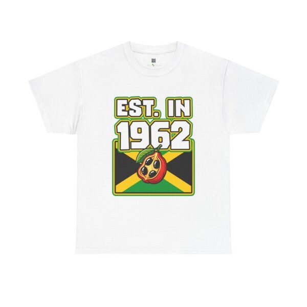 T-Shirt — EST. in 1962 Jamaican Flag Ackee Graphic Tee