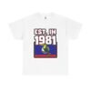 1981 Toucan Retro T‑Shirt — Established 1981 Vintage Bird Graphic Tee
