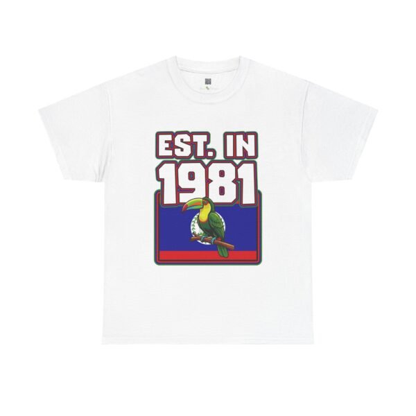 1981 Toucan Retro T‑Shirt — Established 1981 Vintage Bird Graphic Tee