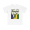 Est. In 1979 Parrot Graphic Tee — Retro Tropical Birthday Shirt