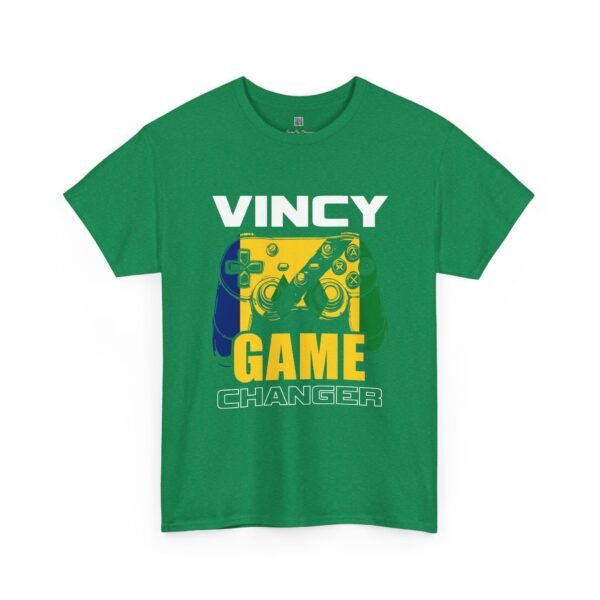 Game Changer T-Shirt — Vincy Gaming Controller Tee (Saint Vincent Pride)