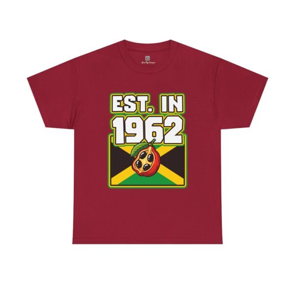 T-Shirt — EST. in 1962 Jamaican Flag Ackee Graphic Tee