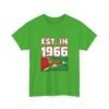 "EST. IN 1966" Vintage Leopard Graphic Tee (Retro Heritage Pride)