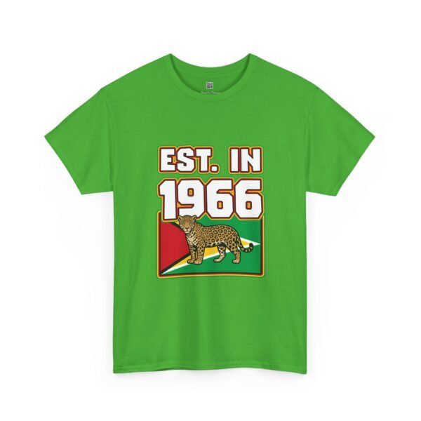 "EST. IN 1966" Vintage Leopard Graphic Tee (Retro Heritage Pride)