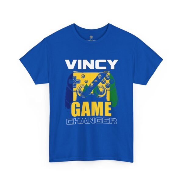 Game Changer T-Shirt — Vincy Gaming Controller Tee (Saint Vincent Pride)