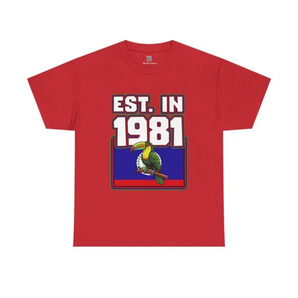 1981 Toucan Retro T‑Shirt — Established 1981 Vintage Bird Graphic Tee