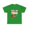 "EST. IN 1966" Vintage Leopard Graphic Tee (Retro Heritage Pride)