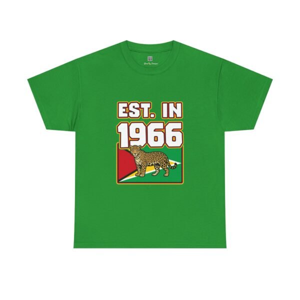 "EST. IN 1966" Vintage Leopard Graphic Tee (Retro Heritage Pride)