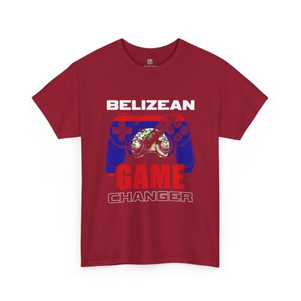 Belizean Game Changer Tee — Belize Flag Video Game Controller Shirt