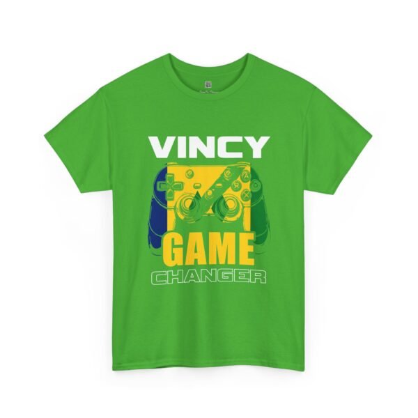 Game Changer T-Shirt — Vincy Gaming Controller Tee (Saint Vincent Pride)
