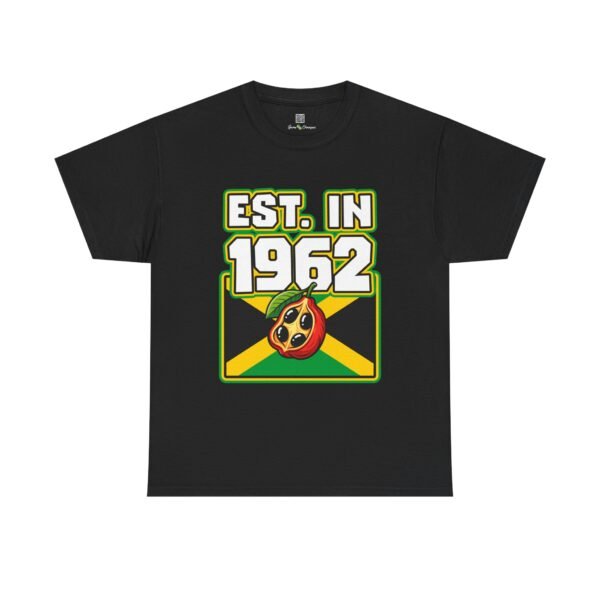 T-Shirt — EST. in 1962 Jamaican Flag Ackee Graphic Tee