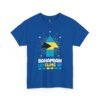 Bahamian Leveling Up T-Shirt — Bahama Flag Up Arrow Pride Tee