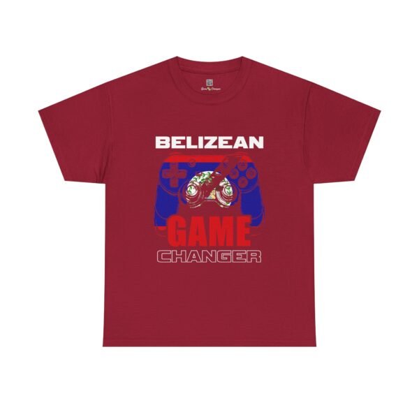 Belizean Game Changer Tee — Belize Flag Video Game Controller Shirt