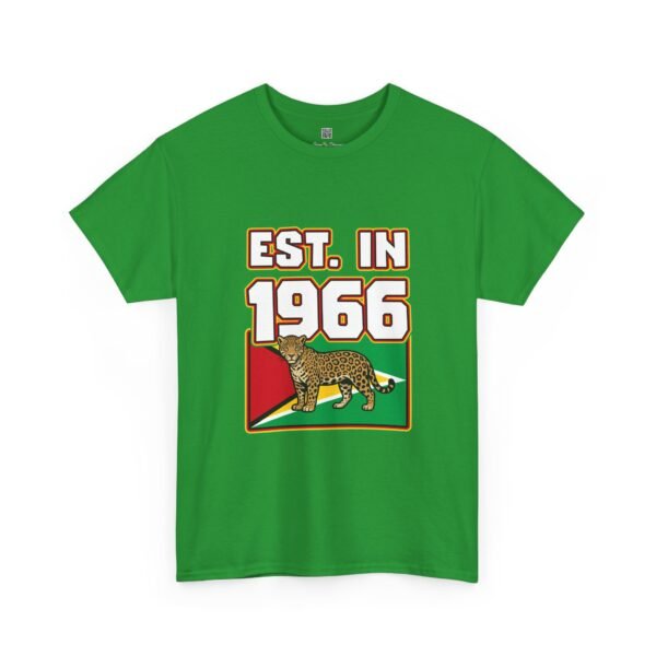"EST. IN 1966" Vintage Leopard Graphic Tee (Retro Heritage Pride)