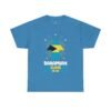 Bahamian Leveling Up T-Shirt — Bahama Flag Up Arrow Pride Tee