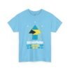 Bahamian Leveling Up T-Shirt — Bahama Flag Up Arrow Pride Tee