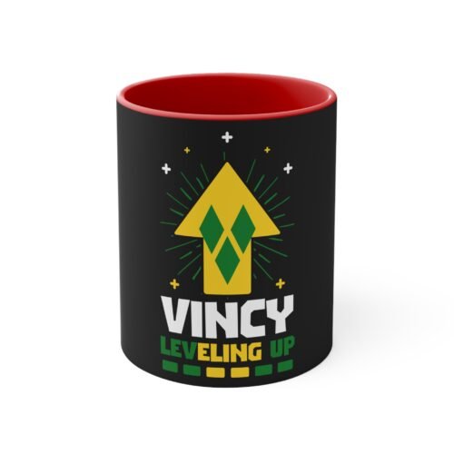 Mug - Vincy Leveling Up 11oz Accent Coffee Mug
