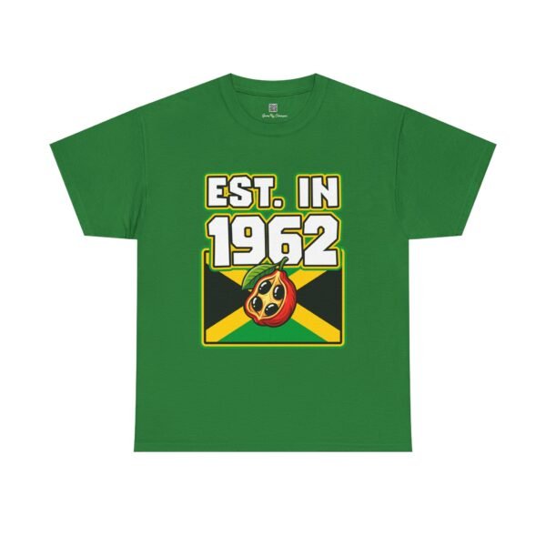 T-Shirt — EST. in 1962 Jamaican Flag Ackee Graphic Tee