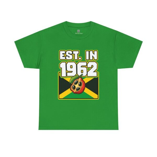 T-Shirt — EST. in 1962 Jamaican Flag Ackee Graphic Tee