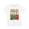 T-Shirt — "EST. in 1983" St. Kitts & Nevis Retro Pelican Flag Tee