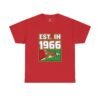 "EST. IN 1966" Vintage Leopard Graphic Tee (Retro Heritage Pride)