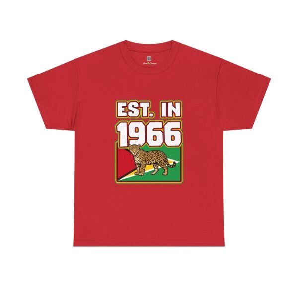 "EST. IN 1966" Vintage Leopard Graphic Tee (Retro Heritage Pride)