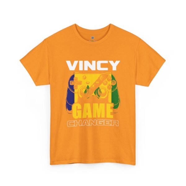 Game Changer T-Shirt — Vincy Gaming Controller Tee (Saint Vincent Pride)