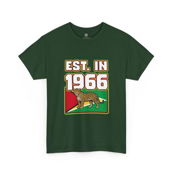 "EST. IN 1966" Vintage Leopard Graphic Tee (Retro Heritage Pride)