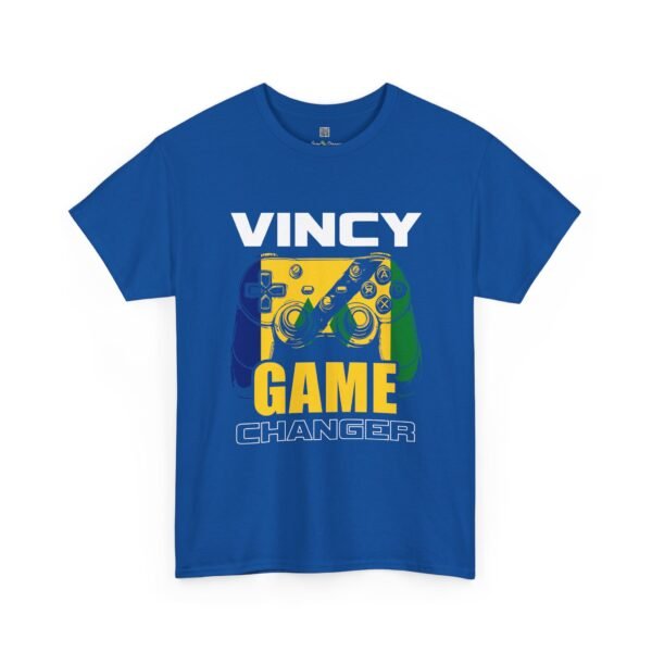Game Changer T-Shirt — Vincy Gaming Controller Tee (Saint Vincent Pride)